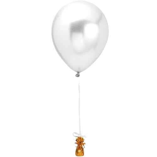 Foil Fringe Foil Balloon Weight | Orange | 1 Pc