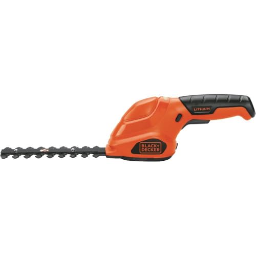 Cordless Shrub Trimmer and Grass Shear Combo - Orange, 3.6V