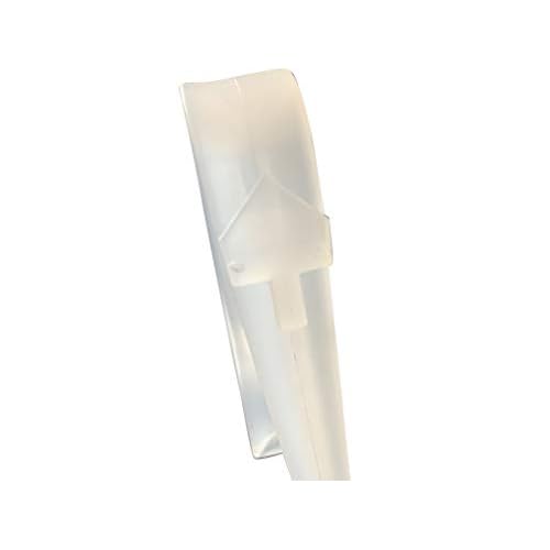 Church Pew Clips for Wedding Decorations - Set of 6, Heavy Duty Plastic Hooks, Accent Chairs, Railing, Wedding Aisle Decor, Reception, Wedding Essential