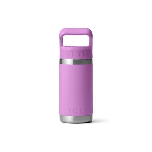 YETI Rambler Jr. 12 oz Kids Water Bottle with Straw Cap - Desert Bloom