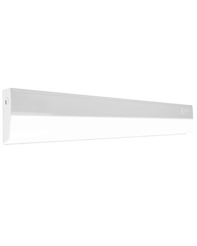 24-Inch Dimmable Under Cabinet LED Light - Selectable CCT 2700K-5000K, No Switch