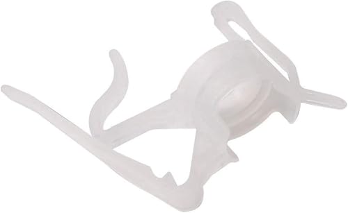 No Ladder 25 Count Clear Gutter & Shingle Clips – Fits No Ladder System
