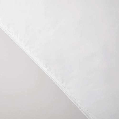 Grey Goose Feather Down Pillow Set - King Size 20x36 Inches, 2 Pack, White, Breathable & Durable