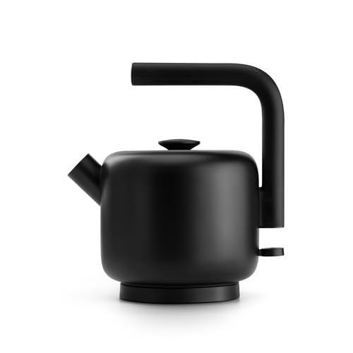 Electric Kettle 1.5L - Fast Boil, Drip-Free Spout, Matte Black