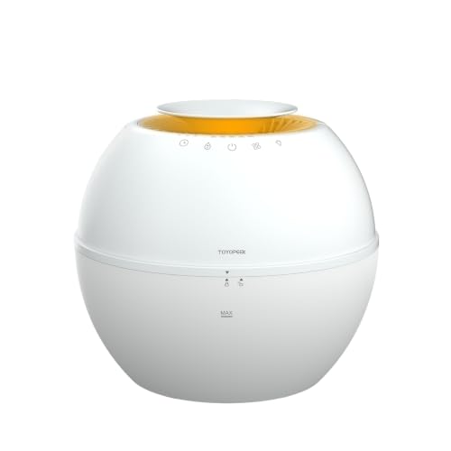 2-in-1 Dehumidifier & Humidifier with Purifier, 101oz Tank, Smart Steam Control for Bedroom and Basement