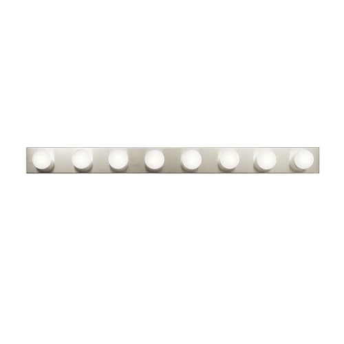 48in Brushed Nickel Bathroom Vanity Light - Modern 4-Light Fixture