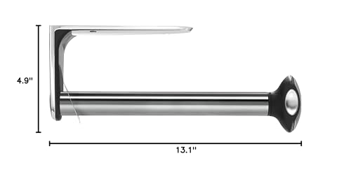 13x3x5 In. Wall Mount Paper Towel Holder Stainless Steel, Horizontal/Vertical