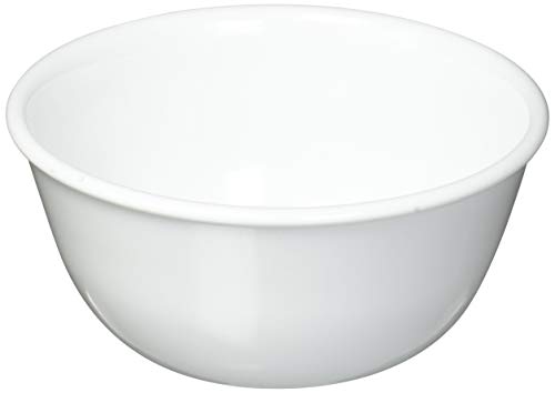 12oz Dessert Bowl Set of 8 - Chip & Crack Resistant White Glass Bowls