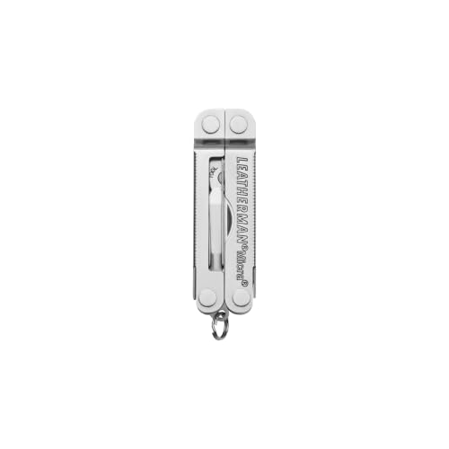 Leatherman Micra Keychain Multi-Tool Stainless Steel - Compact Grooming & Repair Tool