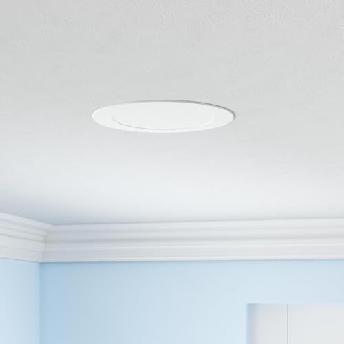 12 Pack 6 Inch Canless LED Recessed Light - Ultra-Slim, Dimmable, 5CCT, 14W