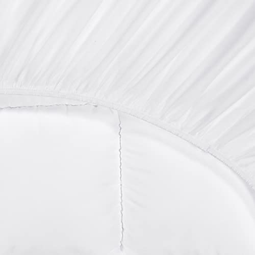 Full Size Hypoallergenic Mattress Topper - Serta Down Illusion Cloud Comfort