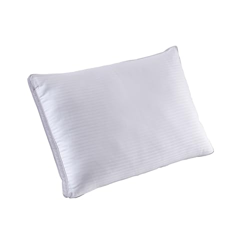 Indulgence Side Sleeper Pillow 20x28in, High Thread Count Cotton, Overfilled