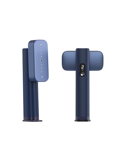 Nesmar G5 Pro Travel Handheld Clothes Steamer Blue 110-240V Compact & Fast