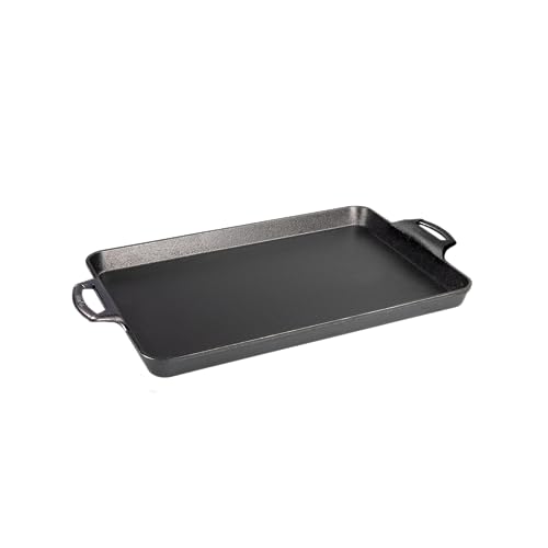 Lodge Pre-Seasoned Cast Iron Baking Pan, Rectangular, 15.5 x 10.5