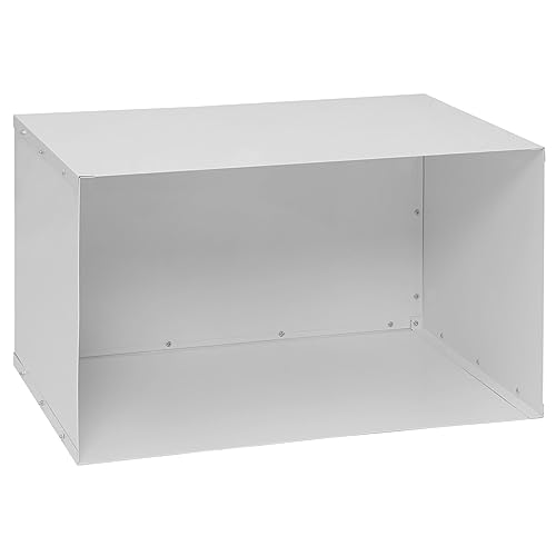 Kalageen 26-Inch Universal Wall Air Conditioner Sleeve - Durable Metal AC Wall Cover