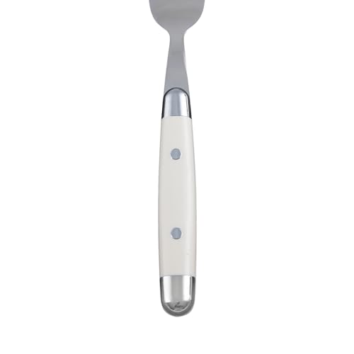 Cambridge Jubilee White Flatware Set for 4 - 16-Piece Stainless Steel Dinnerware