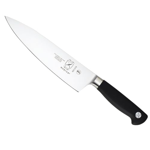 Mercer Culinary M21078 Genesis 8-Inch Short Bolster Chef's Knife,Black
