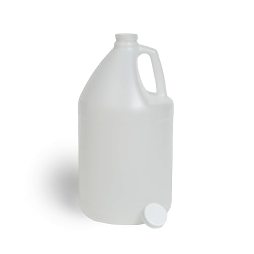 FastRack 9-Pack 1 Gallon Reusable Plastic Water Jugs with Lids | BPA-Free Containers for Liquid Storage, Camping & Emergency Prep