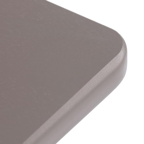 Winsome Alex Set of 4 Foldable Snack Tables with Storage Rack - Oyster Gray