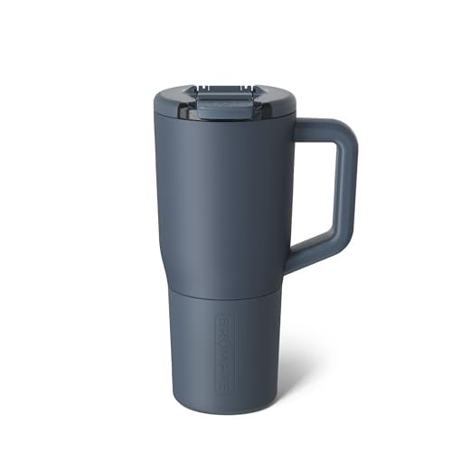 BrüMate Müv 25oz Leak-Proof Insulated Coffee Mug Nightfall Blue with Handle