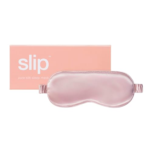 Pink Silk Sleep Mask - Gentle, Light-Blocking Eye Cover, 1 Count