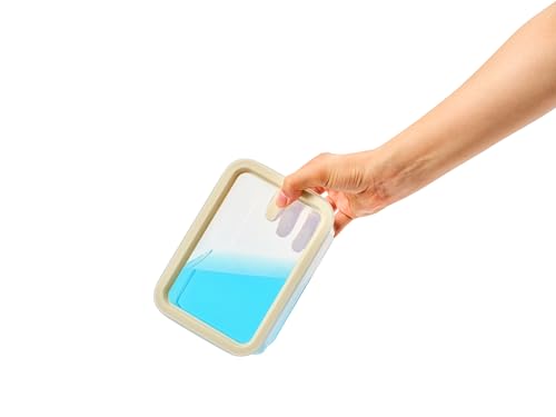 Glass Food Storage Container Set - 8 Sizes, Airtight & Leakproof, Microwave & Oven Safe