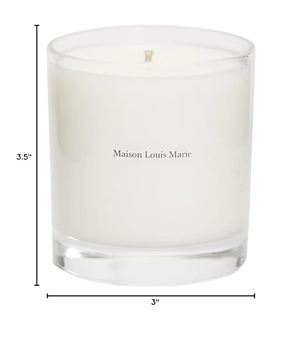 Soy Wax Candle No.04 Bois de Balincourt - Warm Woody Fragrance 8.5 oz
