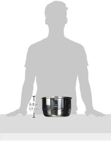 CVault ½ lb Stainless Steel Food Storage Container - Airtight & Light-Resistant, 4 Liter