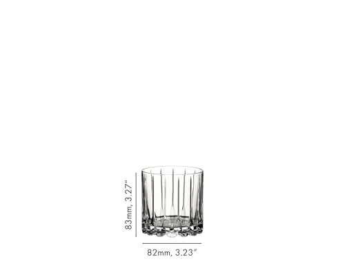 Riedel Drink Specific Rocks Glass Set of 2 - DSG 10 Ounces, Ice-Optimized