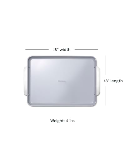 Caraway Non-Stick Ceramic Baking Sheet - Cream / Large 18x13 Inches