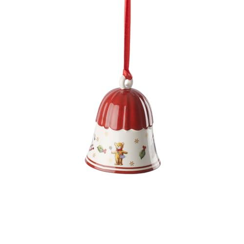 Villeroy & Boch Toy's Delight Christmas Bell Decorated Ornament - 7cm