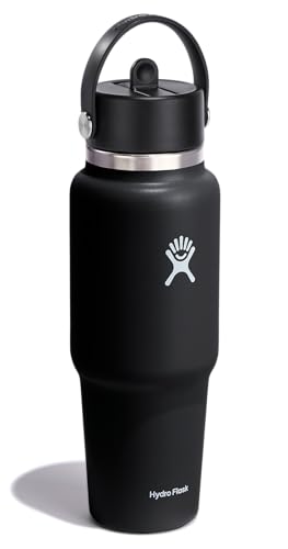 Hydro Flask 32oz Insulated Stainless Steel Water Bottle with Leakproof Wide Straw Lid