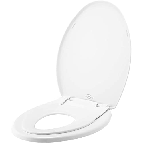 Mayfair Elongated Little2Big Toilet Seat with Built-In Toddler Potty, Slow Close, Easy Install, Made in USA
