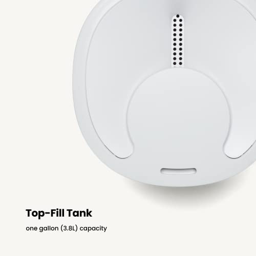 Connected Baby Humidifier with Tank, Nightlight & App Control - 1 Gallon