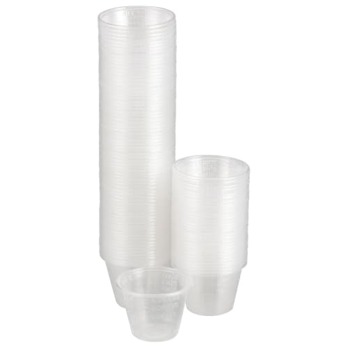 McKesson 1 oz (30 mL) Clear Disposable Medicine Cups 5000 Count - Small Mixing Cups