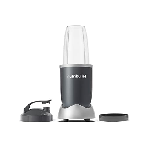 NutriBullet Personal Blender Dark Gray 24oz, 700W Power for Smoothies & Food Prep