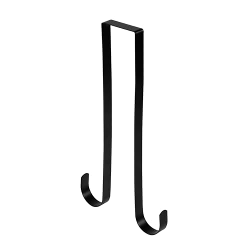 Double Side Wreath Hanger, Adjustable Wreath Hook for Christmas & Front Door Decoration