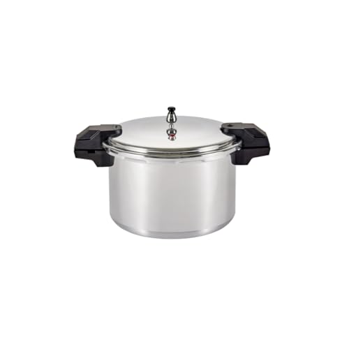 16-Quart Aluminum Pressure Cooker Canner with 5/10/15 PSI Regulator
