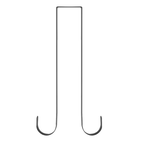 Double Side Wreath Hanger, Adjustable Wreath Hook for Christmas & Front Door Decoration