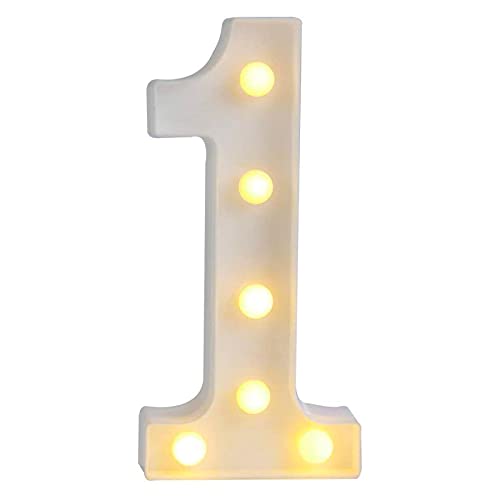 Sunnyglade Decorative LED Letter Lights Sign£¬Light Up Marquee Letters for Wall Wedding Birthday Party Christmas Home Bar Decoration(1)