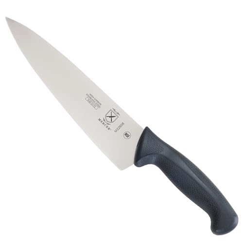 8-Inch Chef's Knife - Mercer Millennia Black Handle, High-Carbon Japanese Steel