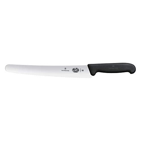 Victorinox Fibrox 10.25-Inch Serrated Bread Knife with Black Handle - Standard Packaging