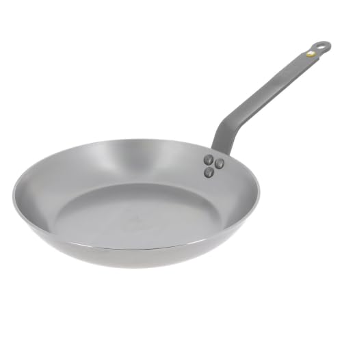 9.5-Inch Carbon Steel Fry Pan - Naturally Non-Stick, French Made, for Searing & Sauteing