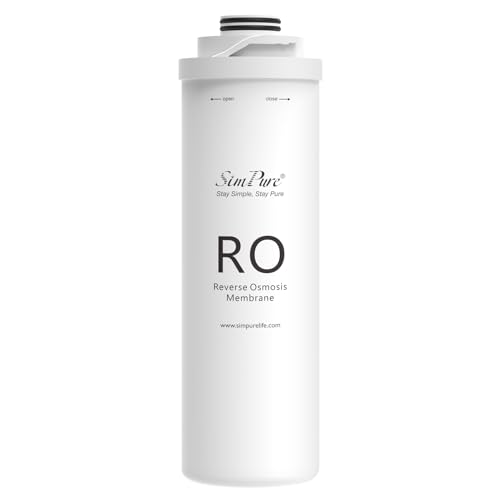 SimPure T1-400 RO Water Filter Replacement Single Unit - Easy Twist-In 12+ Month Life