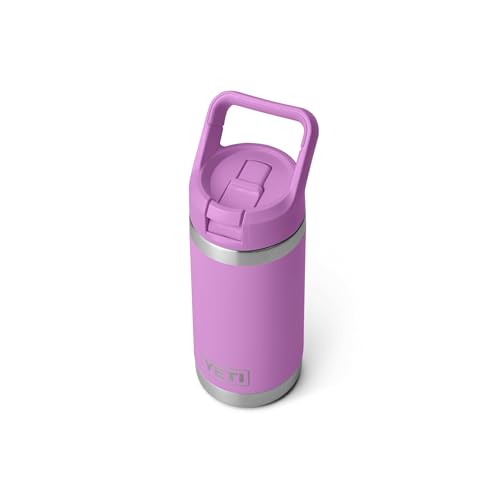 YETI Rambler Jr. 12 oz Kids Water Bottle with Straw Cap - Desert Bloom