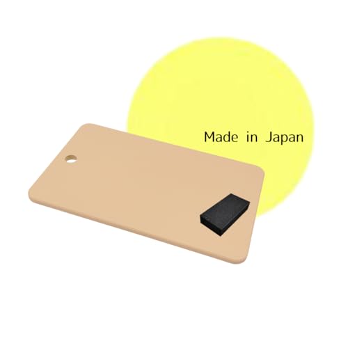 Extra Large Kitchen Rubber Cutting Board 17.32x10.23in Japan with Scraper — 3L