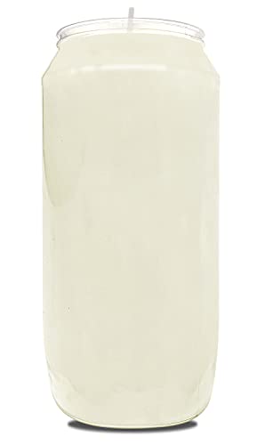 Hyoola 7 Day White Prayer Candles 20 Pack - Tall Pillar Religious Memorial Decor