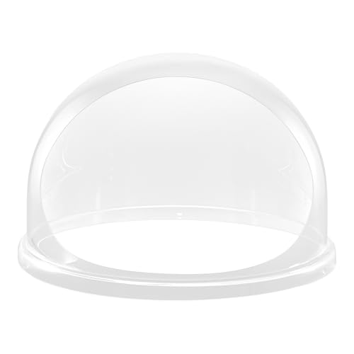 VEVOR 21 Inch Cotton Candy Machine Cover Acrylic Dome Bubble Shield for 20 Inch Floss Maker