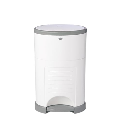 Diaper Dekor EKO Classic Diaper Pail White Eko White Hands-Free Refill System