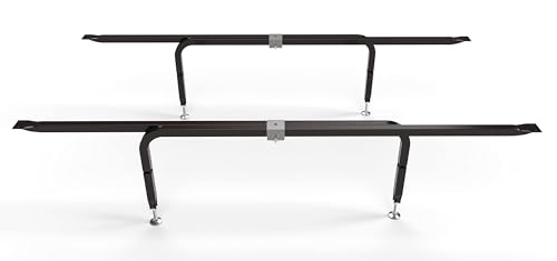 Adjustable Steel Bed Slats Support System for Full to California King Bed Frames